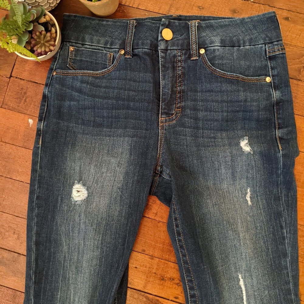 Seven Tummyless High Rise Skinny Jeans Size 6